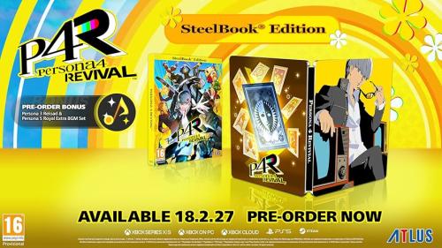 Persona 4 Revival Steelbook EU PS5
