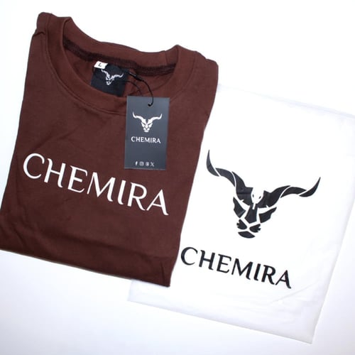 تيشرت جيرسي اوفر سايز (بني)