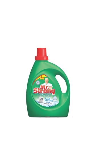 جل غسيل الملابس مستر سترونغ لون أخضر- 1 لتر
