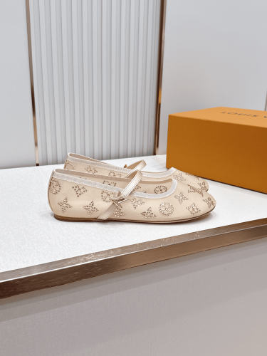 LV Women Ballet Shoes