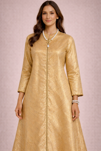 ثوب عصري تصميم حسب الطلب مناسب لطقم مجوهرات تم تصم...