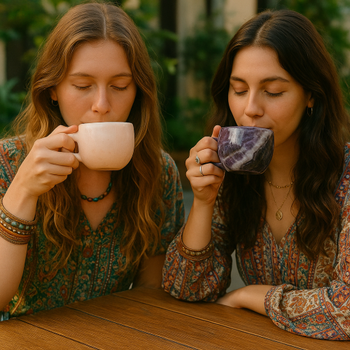 كوب حجري من الجمشت او الاماتيست، انقر هنا لقراءة ف...