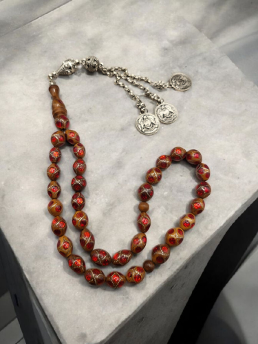 سبحة انتيك شغل مصري قديم من خشب الكوك (جوز الهند)...