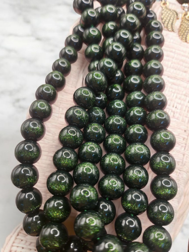 سبحة وحيدة ومميزة ٩٩ خرزة من حجر النجوم الثمين بلو...