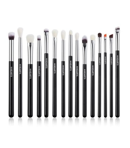 مجموعة فرش مكياج العيون الفاخرة من هارتس 15 فرشاه