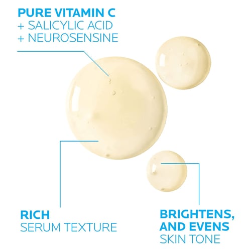 سيروم فيتامين سي 10 نقي من لاروش بوزيه - 30مل