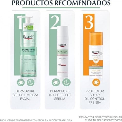 ديرموبيور للتحكم بالزيوت بتأثير ثلاثي للحد من علام...