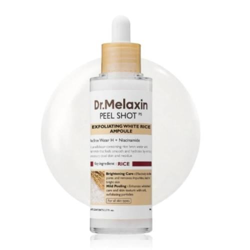 دكتور ميلاكسين امبول مقشر للبشرة بالأرز الأبيض - 8...