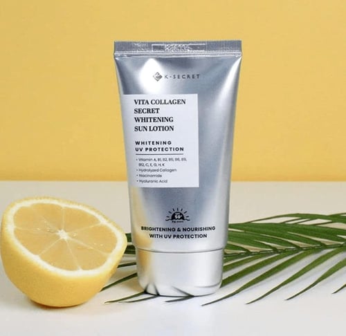 كي سيكرت لوشن واقي شمس فيتا كولاجين سيكرت وايتننق...