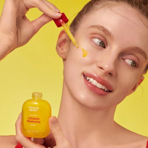 ايكوال بيري مجموعة النضارة وتفتيح وتعزيز الكولاجين