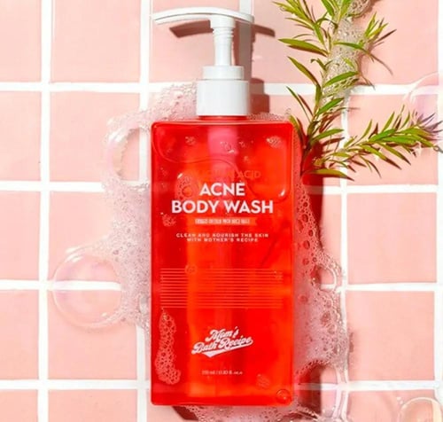 مومز باث غسول الجسم لتقليل ظهور حب الشباب