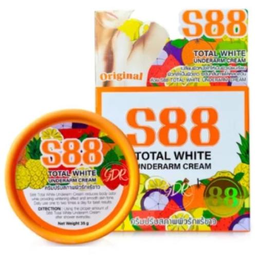 كريم s88 توتال وايت تفتيح تحت الإبط , 35 جرام