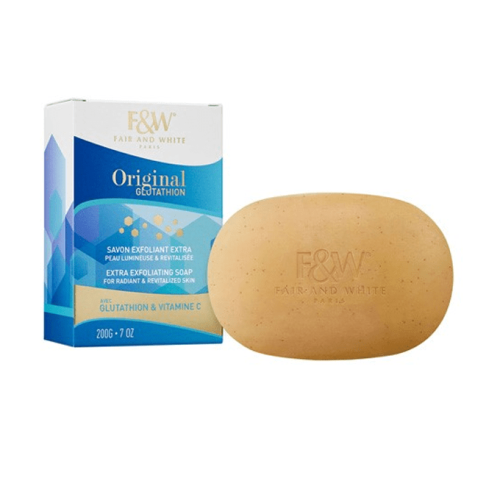 صابون التقشير بالجلوتاثيون والفيتامين سي من فير ان...