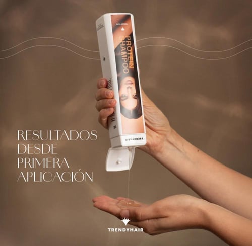 ماسك البروتين سبانيش لاتيه من ترندي هير 300 مل