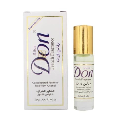عطر دون رول اون برفيوم خالي من الكحول - 6 مل حجم م...