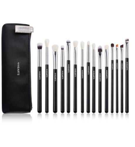 مجموعة فرش مكياج العيون الفاخرة من هارتس 15 فرشاه