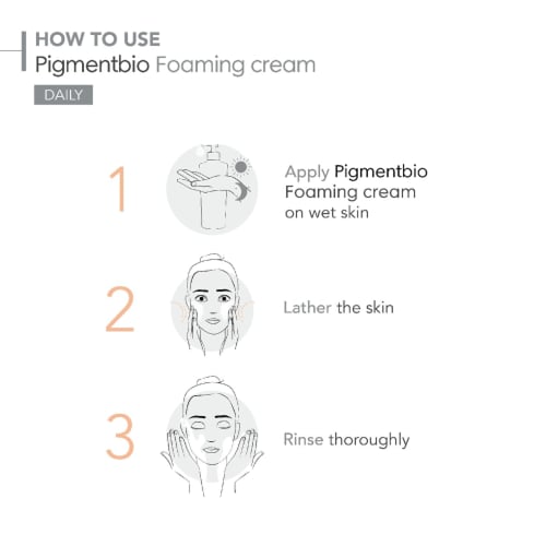 غسول مفتح ومقشر ومرطب للبشرة بيو فومينغ كريم من بي...