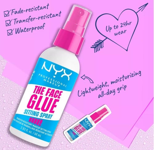 نيكس بخاخ تثبيت المكياج ذا فيس جلو 60 مل