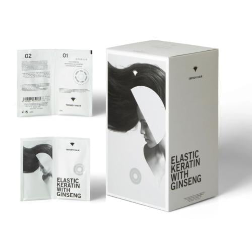 اظرف علاجية إيلاستيك ELASTIC من ترندي هير 50 ظرف