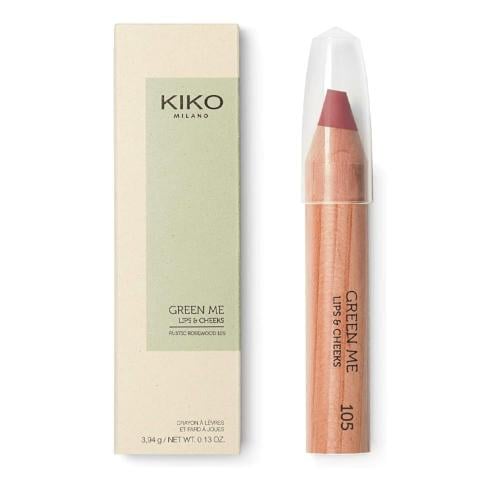 قلم أحمر شفاه وبلاشر أحمر خدود جرين مي من كيكو - 1...