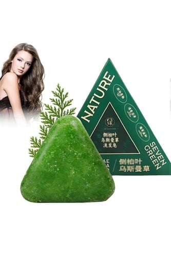 الصابون الصيني الأخضر Nature Seven - مقوي ومنعش لل...