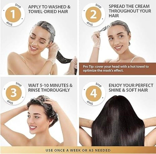 مجموعة كارسيل لعلاج وتقوية الشعر التالف والمتقصف