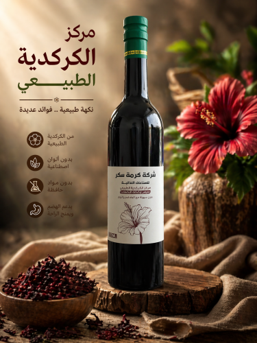 مركز الكركدية الطبيعي 750 مل