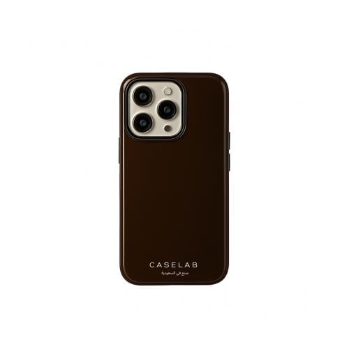 DARK BROWN PLASTIC CASE