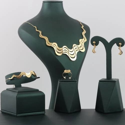 طقم ذهب - عيار 21