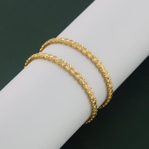 غويشة ذهب ورد عيار 21