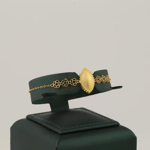 طقم ذهب دورين ورود معين بصمة - عيار 21