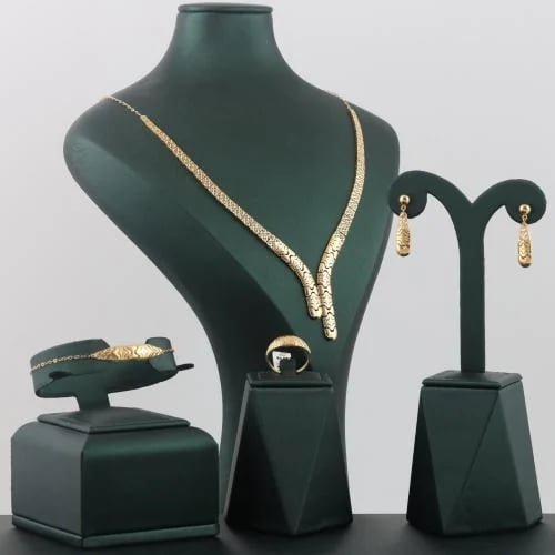 طقم ذهب - عيار 21