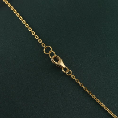 طقم ذهب ورود لماعة - عيار 21