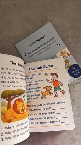 Little Reader – 120 Mini Reading Stories (Book 1 &...