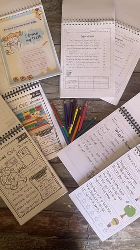 بكج القراءة المتدرجة للاطفال