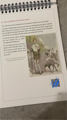 Aesop’s Fables 120 قصة مع باركود صوتي