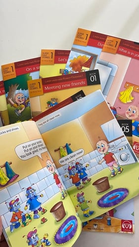 ١٠ قصص اطفال مع صوتيات مستوى ١