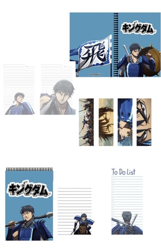 مجموعة  أنمي Kingdom – شخصية شين (Shin) ⚔️