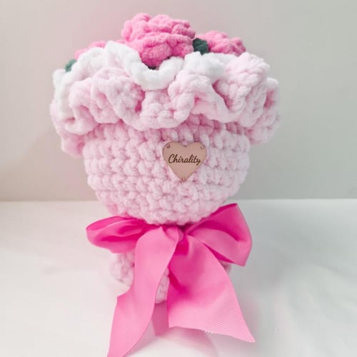 باقة ورد مخمل (كبير)