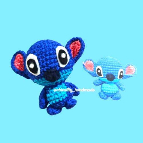 ميدالية استيتش الازرق