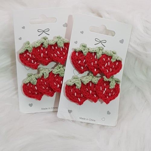 توكة كروشيه فراولة