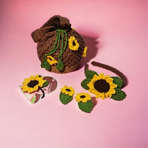 طقم دوار الشمس