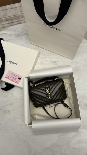 YSL mini Bag 20cm ( Dark green)