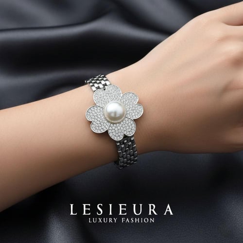 ساعه واسورة ذا بلوسوم بِرل الفاخرة