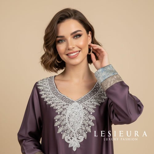 جلابيه ميليورا البنفسجية