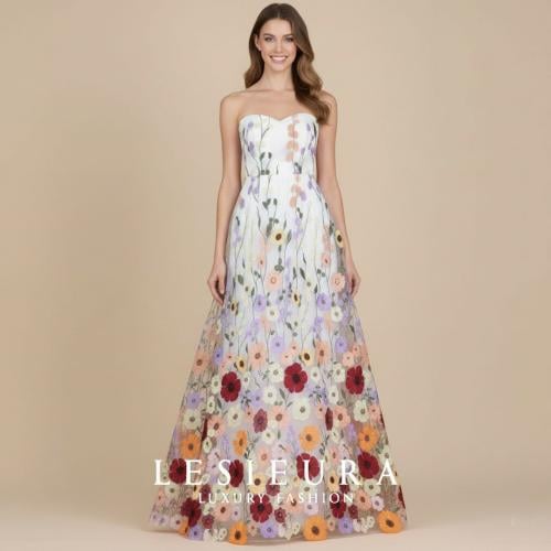 فستان ورد اوف وايت مشجر مبهج