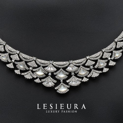 طقم اكسسوار اورا كريستال