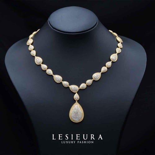 طقم اكسسوار الاميرة سيرين الذهبي