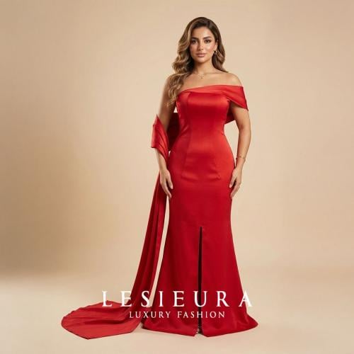 فستان روبينا الاحمر