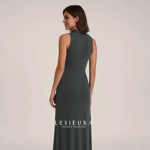 فستان عبايه نيرالا الرمادي